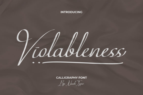 Discovering Violableness: An Elegant Handwritten Font