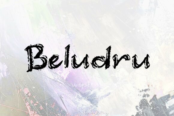 Exploring the Bold Energy of the Beludru Brush Typeface
