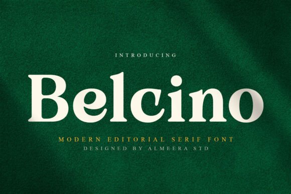 Exploring the Sophistication of the Belcino Serif Typeface