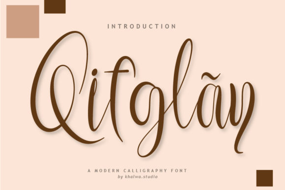 Qifglay: The Handwritten Font for Timeless Branding