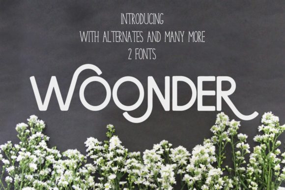 Woonder & Cleaf: A Handwritten Font Duo for Authentic Designs